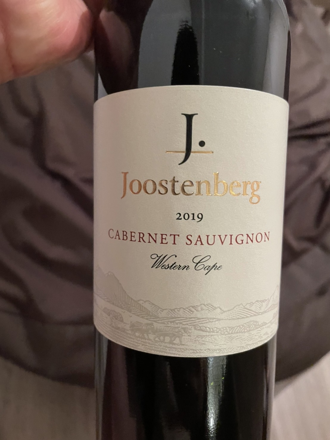 JOOSTENBERG CABERNET SAUVIGNON 2019